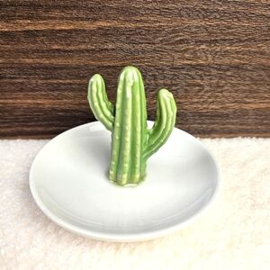 Cactus Ring Holder Jewelry Trinket Dish